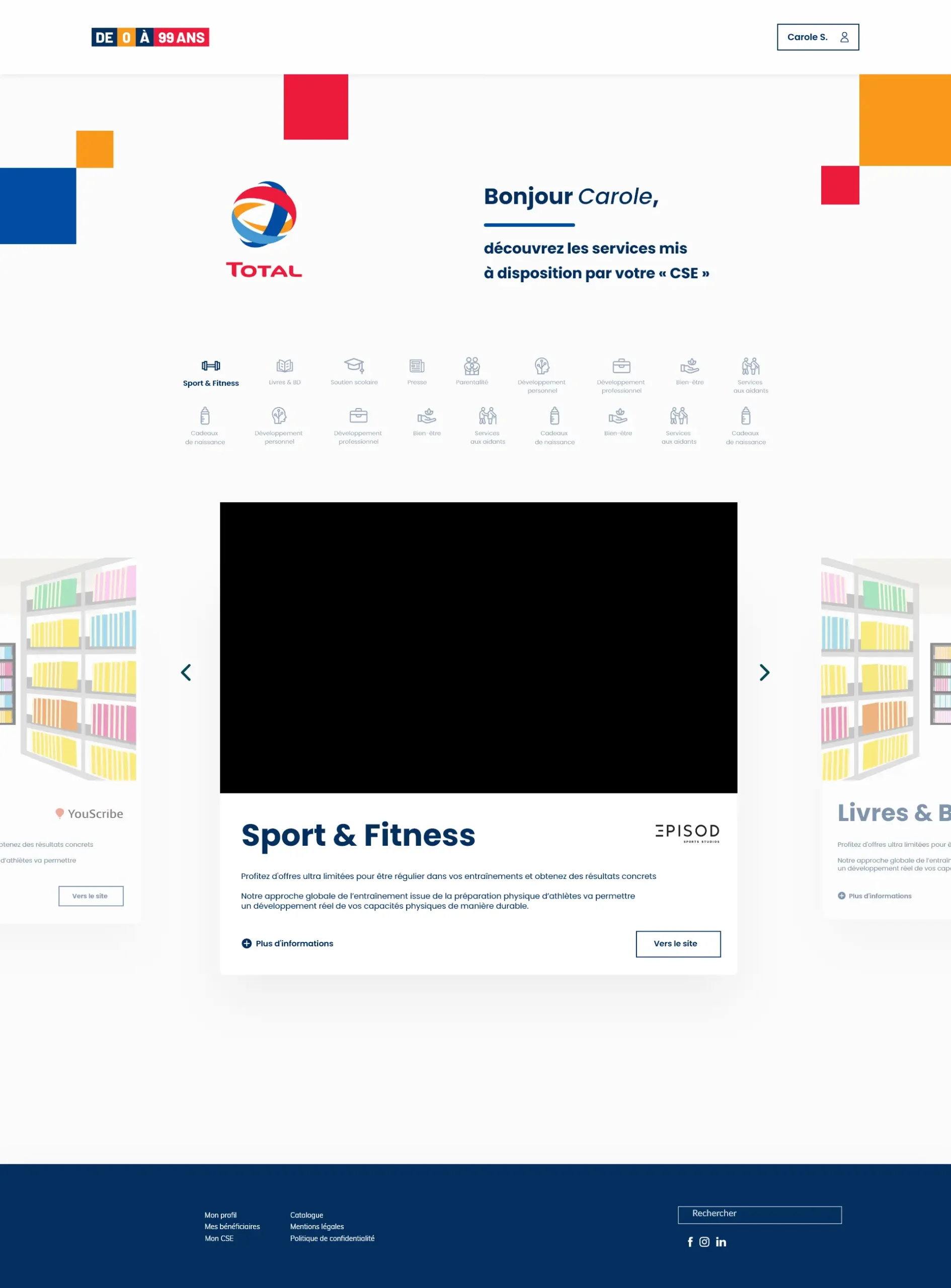 de0à99ans – Back-end