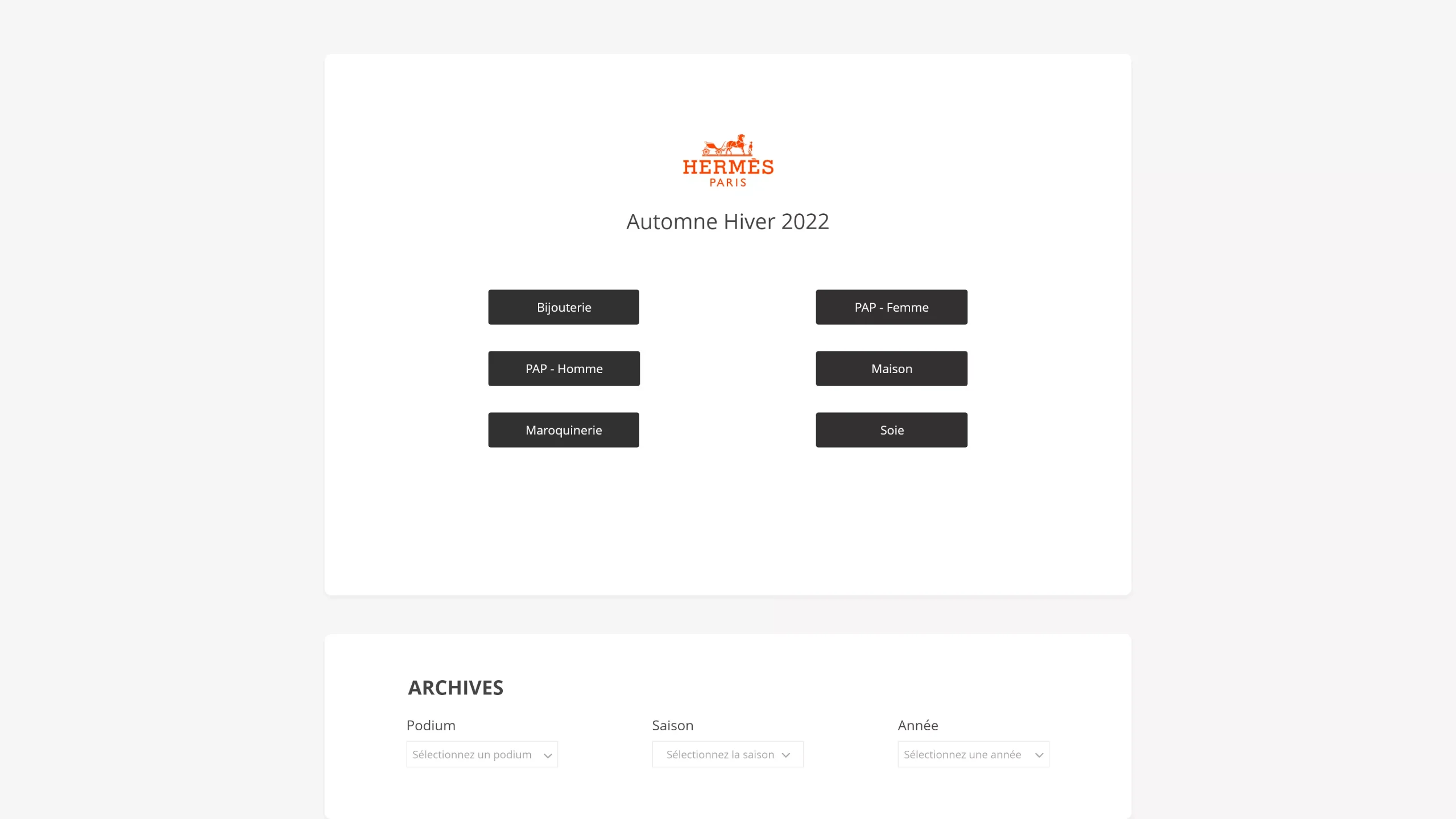 Hermès – Website generator