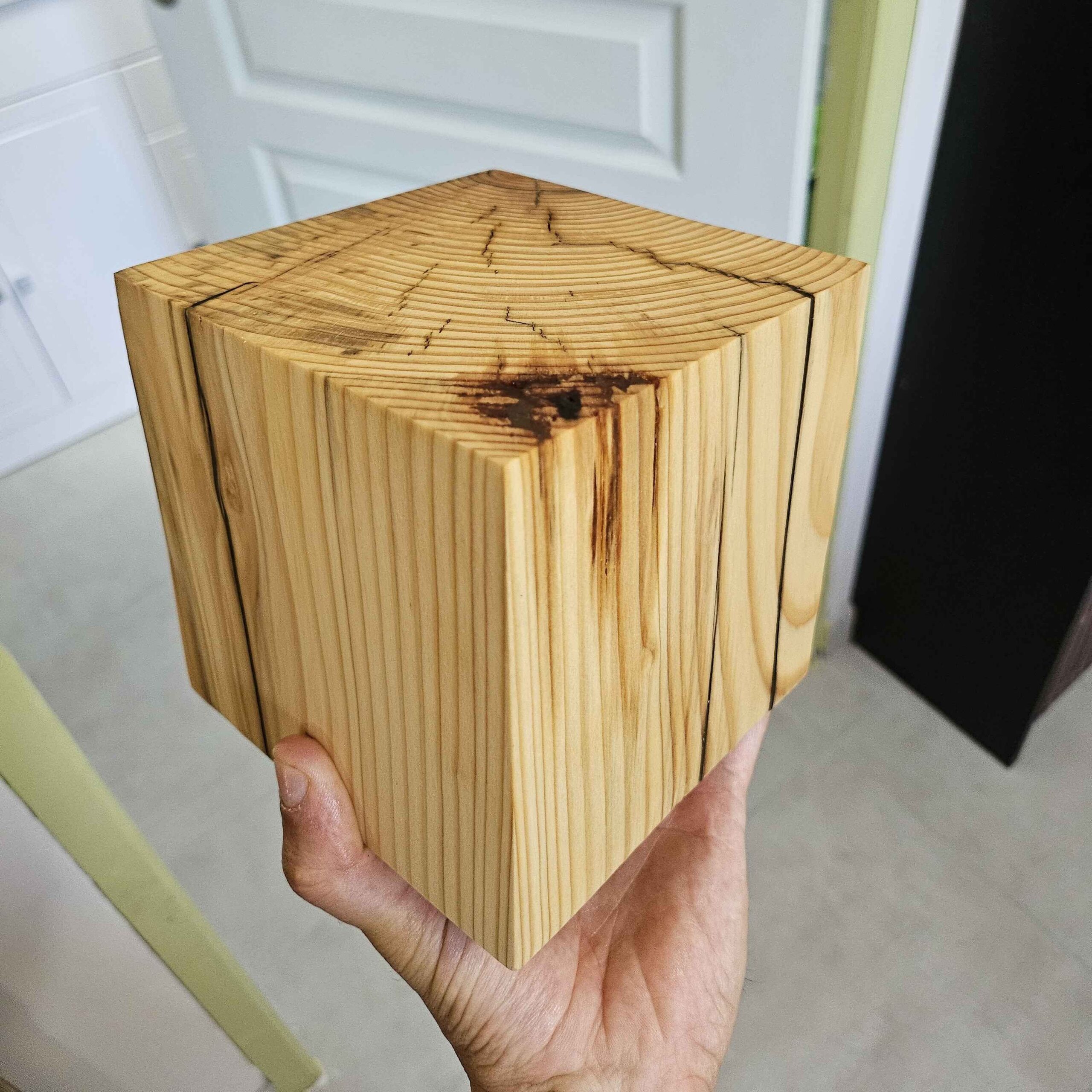 Wooden cube
